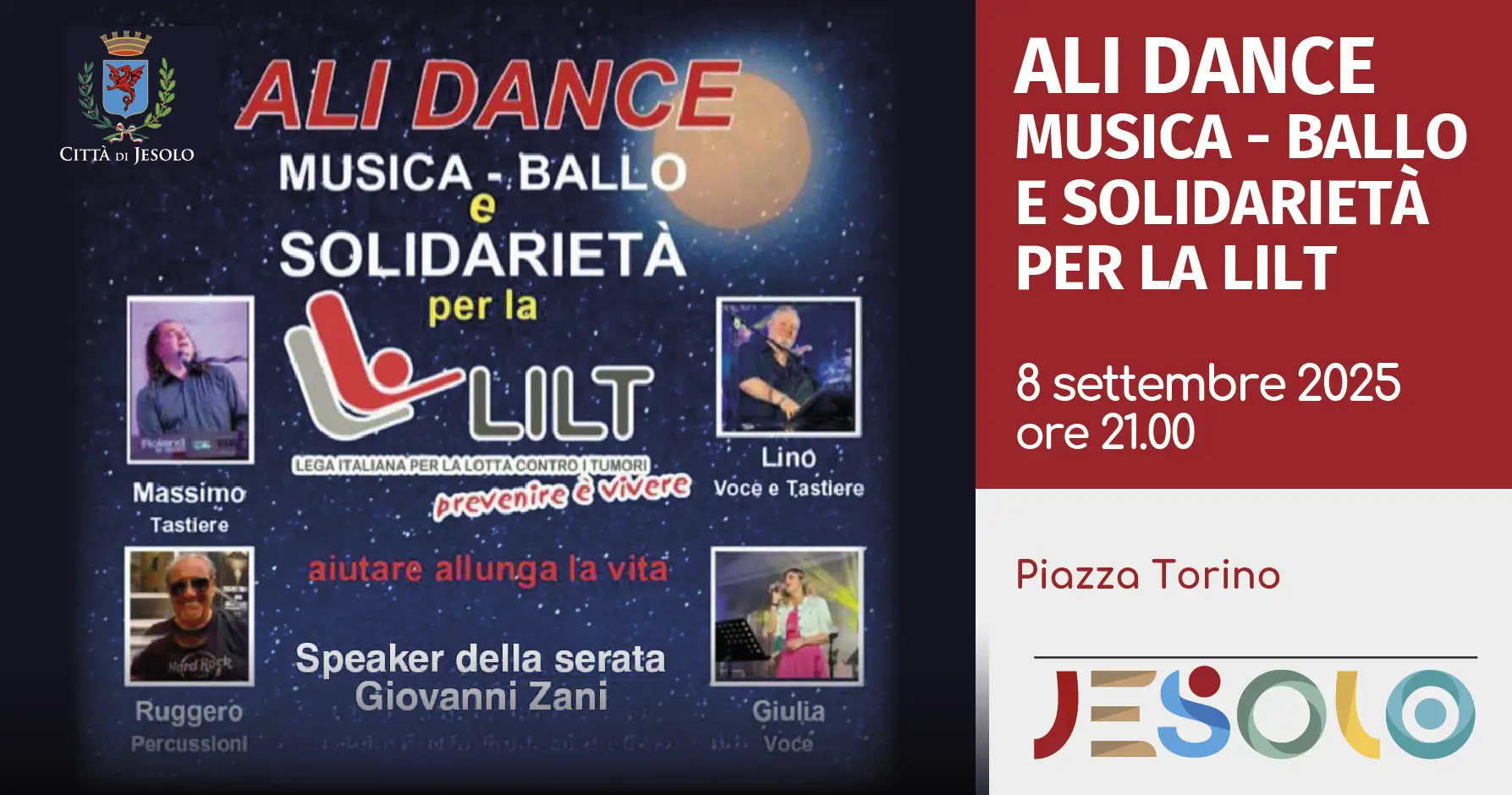 strillo – Ali Dance musica ballo e solidarietà per la LILT Immagine di strillo – Ali Dance musica ballo e solidarietà per la LILT