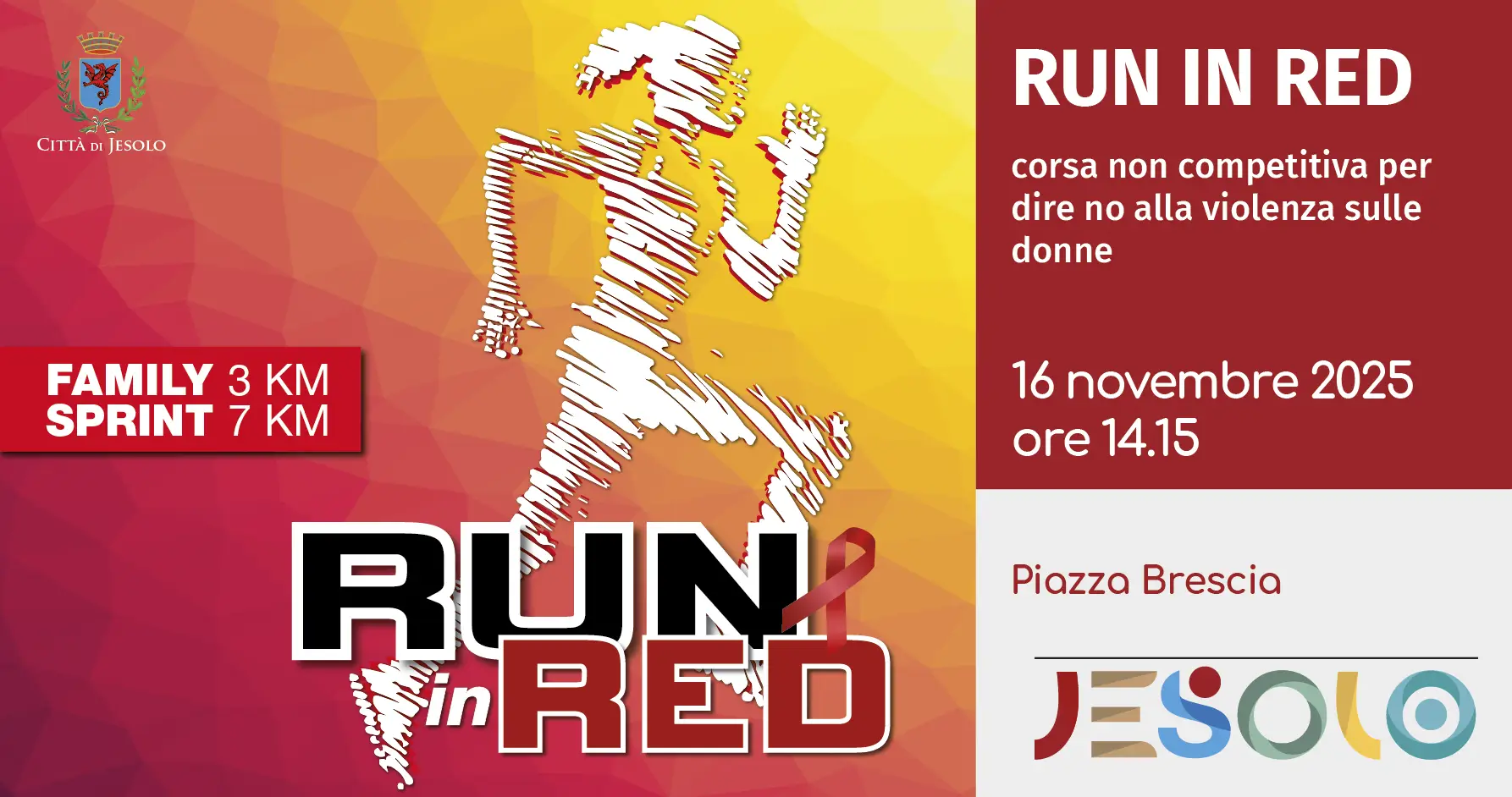 strillo RUN IN RED Immagine di strillo RUN IN RED