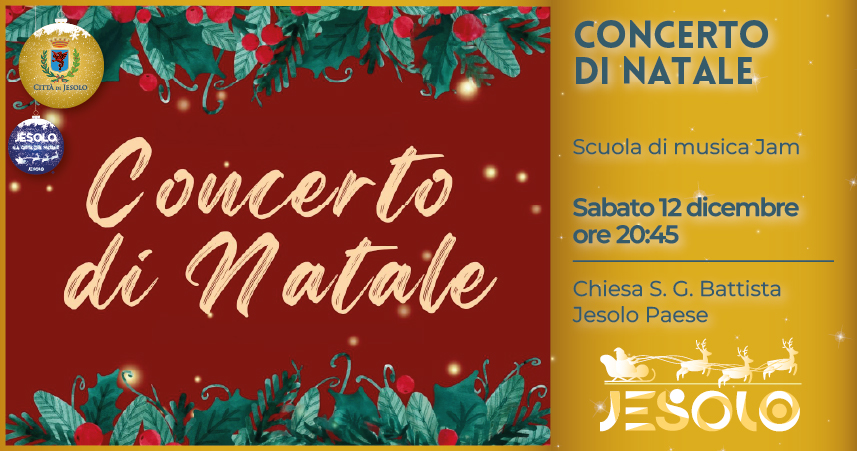 Immagine di strillo concerto di Natale
