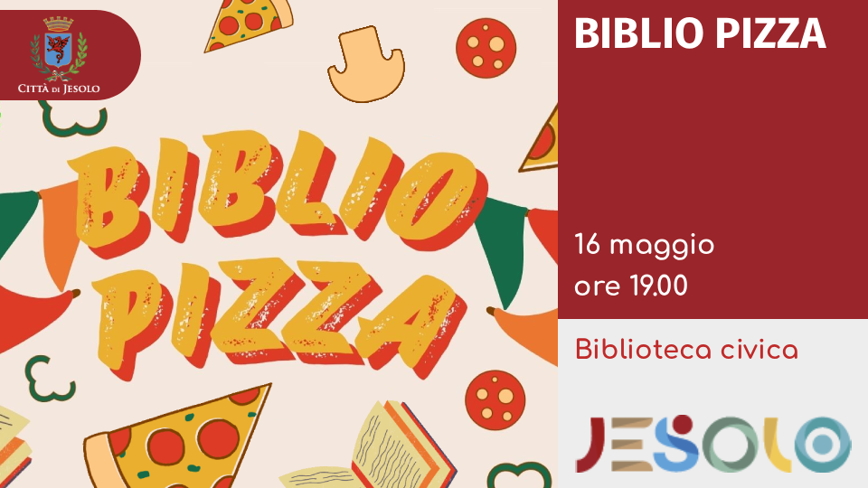 Immagine di biblio pizza 16 maggio strillo