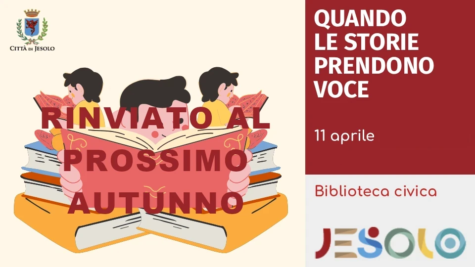 Immagine di Quando le storie prendono voce – 11 aprile 2026