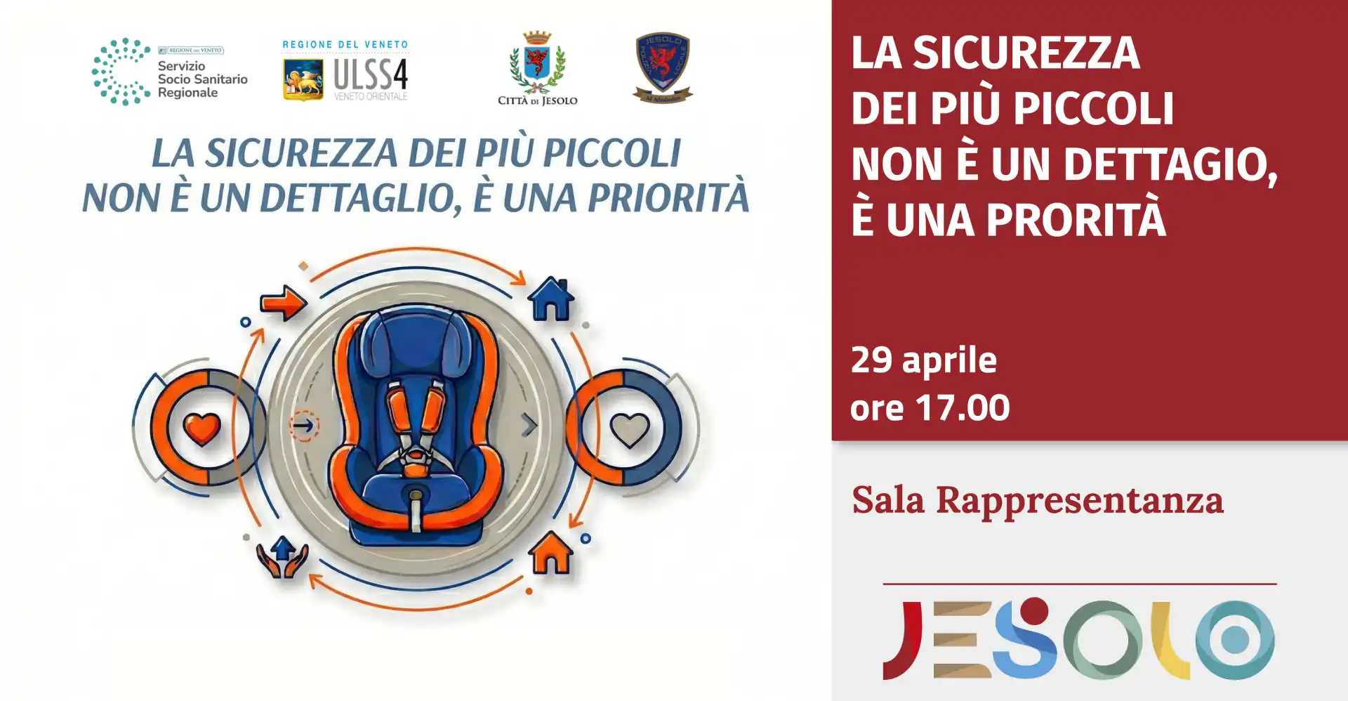 Immagine di strillo sicurezza dei più piccoli